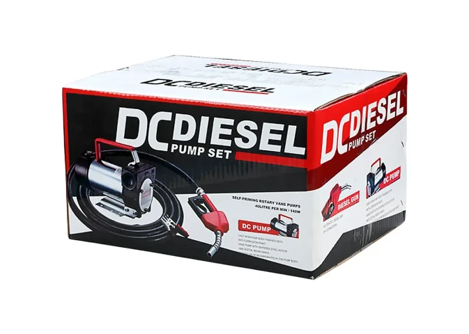 Купить Насос для перекачки ДТ GET Oil 12 В 40 л/мин со шлангом и пистолетом